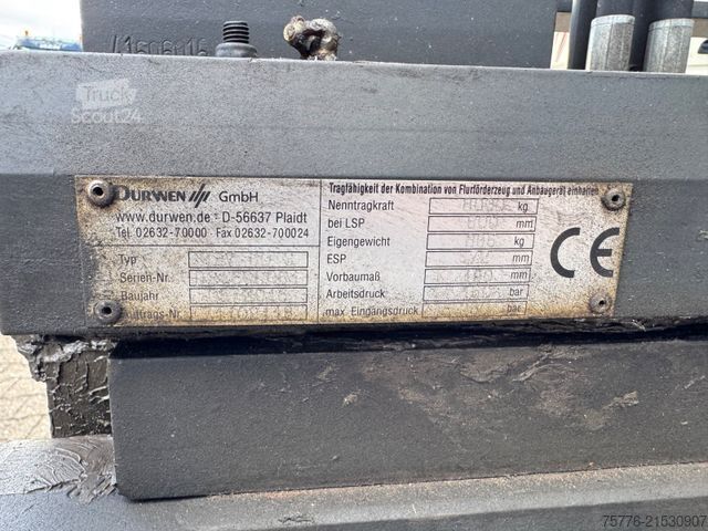 Frontgaffeltruck STILL RX 70-80  Diesel  4,75m H  Orig. 1.091h  8ton