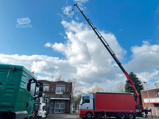 Truck mounted crane MAN 26.510 mit PK37002 TEC G Heckladekran 6x2