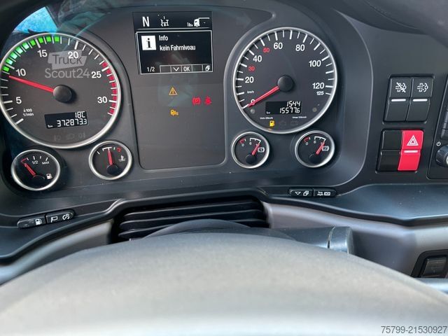 Truck mounted crane MAN 26.510 mit PK37002 TEC G Heckladekran 6x2