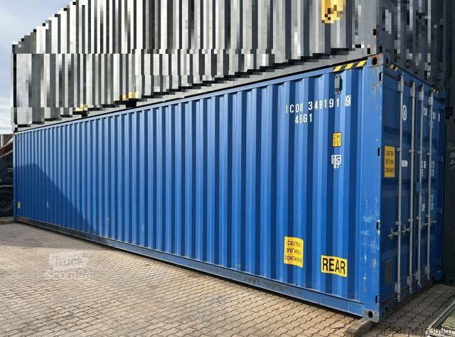 Auflieger-Wechselfahrgestell  Seecontainer 40'ft Doppel-Tür / High Cube Cont.
