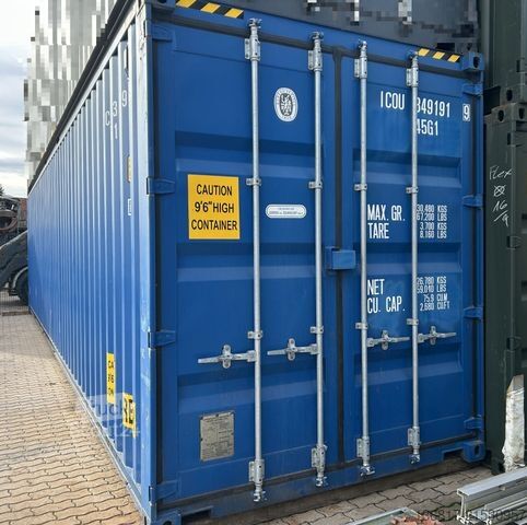 Auflieger-Wechselfahrgestell  Seecontainer 40'ft Doppel-Tür / High Cube Cont.