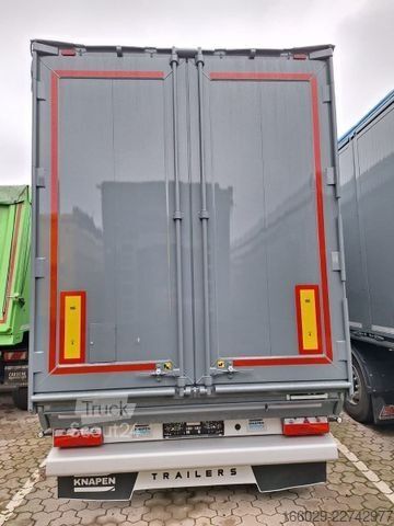 Semirimorchio con pianale mobile KNAPEN Schubboden 92m² 10mm Boden SOFORT VERFÜGBAR