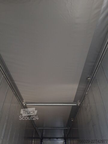 Semirimorchio con pianale mobile KNAPEN Schubboden 92m² 10mm Boden SOFORT VERFÜGBAR
