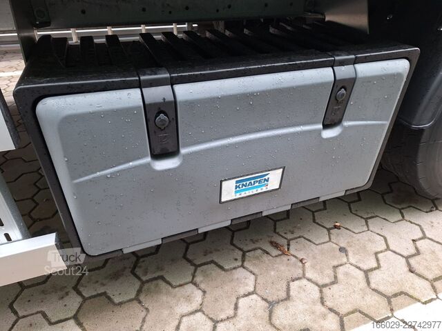 Semirimorchio con pianale mobile KNAPEN Schubboden 92m² 10mm Boden SOFORT VERFÜGBAR