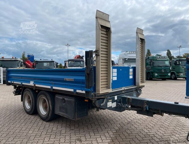 Remolque volquete trilateral Fortuna FDT 100/ NL 6.9 t/ Bereifung 435/50R19,5