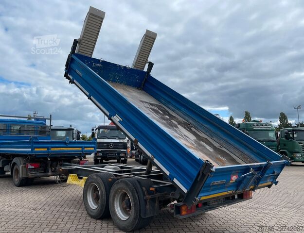 Remolque volquete trilateral Fortuna FDT 100/ NL 6.9 t/ Bereifung 435/50R19,5