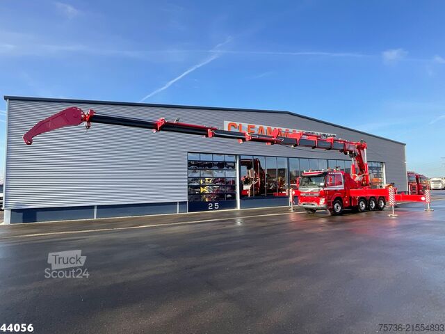 Vrachtwagen met kraan Volvo FMX 500 8x4 Euro 6 MPG 150 Tonmeter laadkraan J...