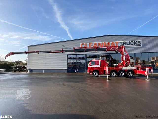 Vrachtwagen met kraan Volvo FMX 500 8x4 Euro 6 MPG 150 Tonmeter laadkraan J...
