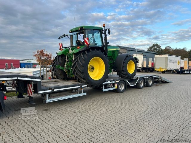Dieplader oplegger FAYMONVILLE Max Trailer MAX100 3-Achs Satteltieflader Telesk