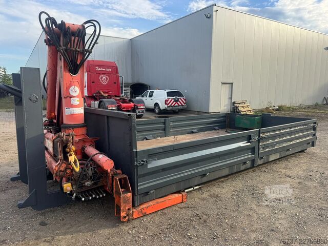 Contenitore Onbekend **+CRANE ATLAS 80.1+SIDEBORDS**