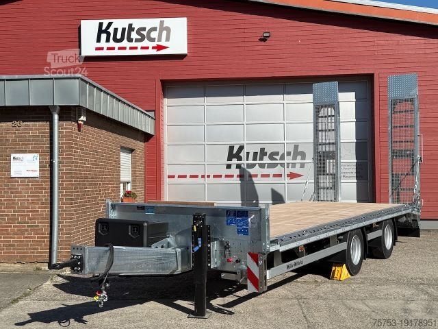 Arbeitsbühne Anhänger MÜLLER-MITTELTAL ETÜ-TA-R 21 Tieflader 7m, luftgefedert, LED