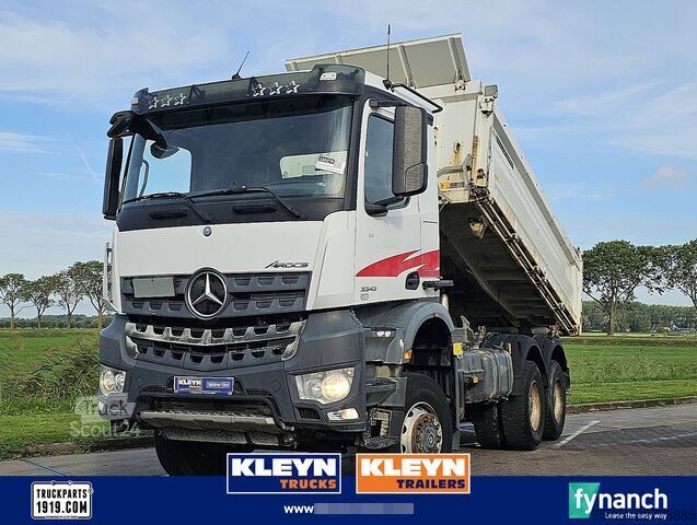 3-sidig tipp MERCEDES-BENZ AROCS 3343 6x6