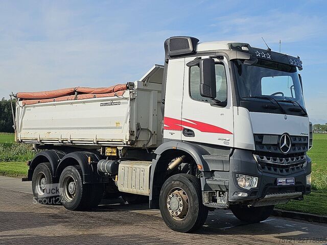 3-sidig tipp MERCEDES-BENZ AROCS 3343 6x6
