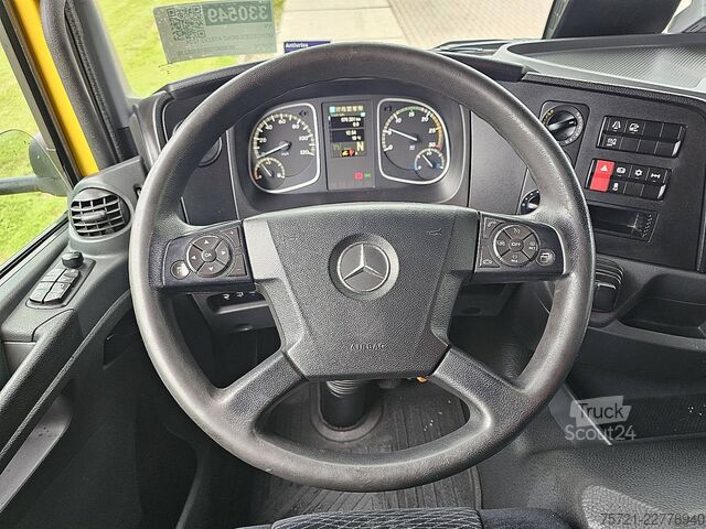 Gesloten bak MERCEDES-BENZ ATEGO 1224 Airco 6cyll Laadklep