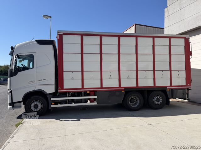 Kreaturvogn Volvo FH 13 500 6X 26T EURO 6 GANADO