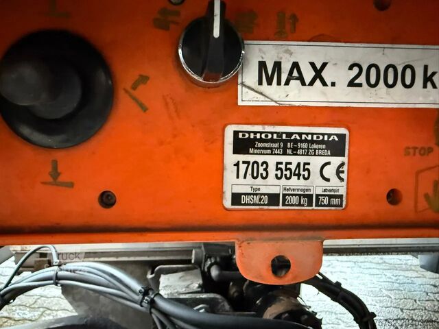 Kuffert Mercedes-Benz Atego 1318 4X2 BDF Koffer Standairco 2.000KG LB...