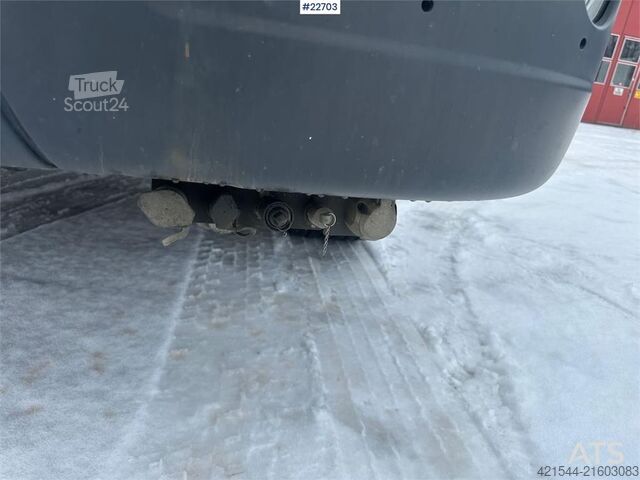 Ribaltabile Scania R580 6x4 plow rigged tipper truck w/ plow plate. S