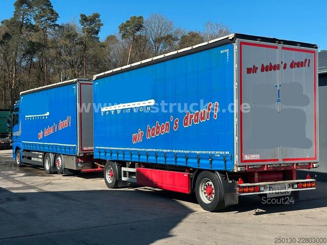 Камион платформа с брезент MAN TGX 26.440