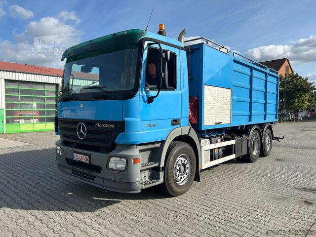 Vákuová cisterna MERCEDES-BENZ Actros 2536 6x2-4 / Moos FAE 865 / Öl Fett