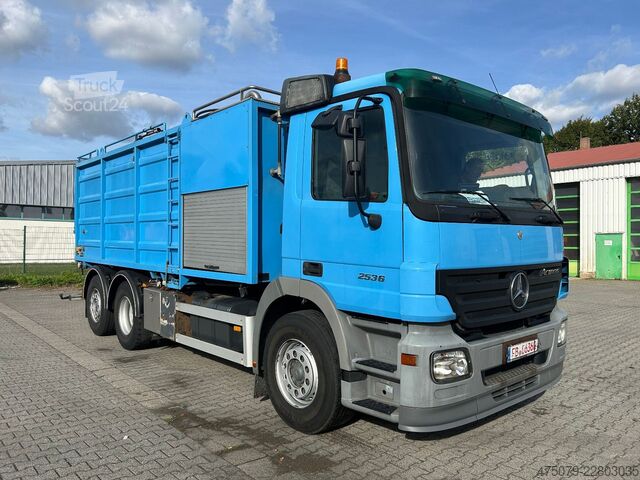 Vákuová cisterna MERCEDES-BENZ Actros 2536 6x2-4 / Moos FAE 865 / Öl Fett