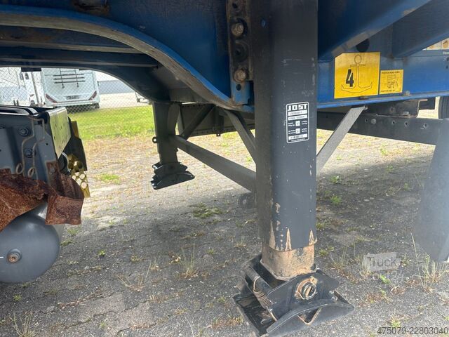 Åpen semitrailer med presenning KRONE SD / Standard