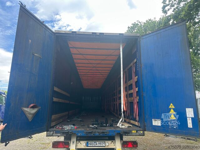 Åpen semitrailer med presenning KRONE SD / Standard