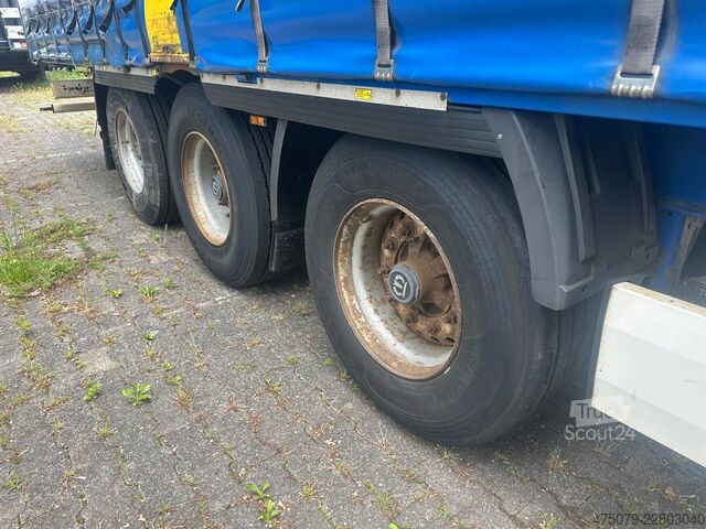 Åpen semitrailer med presenning KRONE SD / Standard