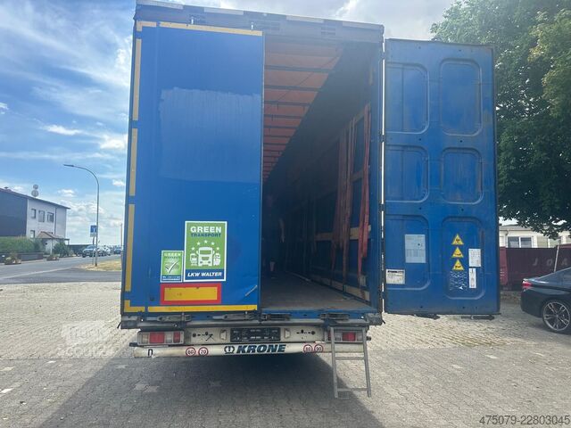 Open oplegger met zeil KRONE SD Mega / TüV 11-26