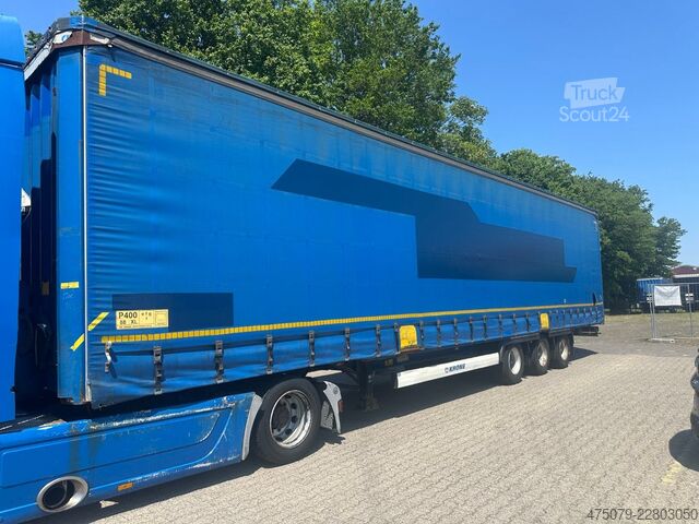 Open oplegger met zeil KRONE SD / Mega / TüV 10-26