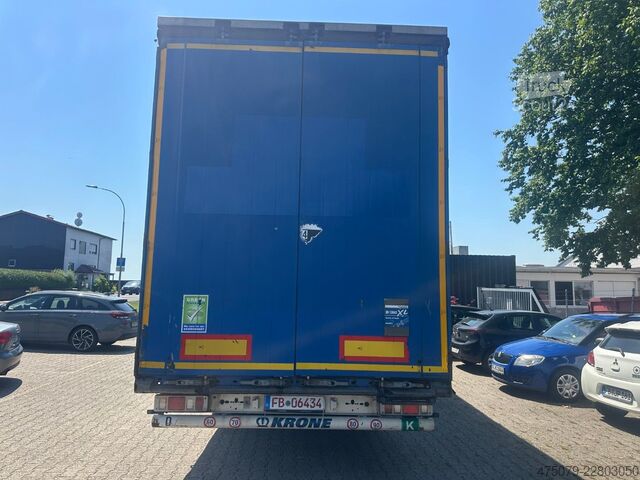 Open oplegger met zeil KRONE SD / Mega / TüV 10-26