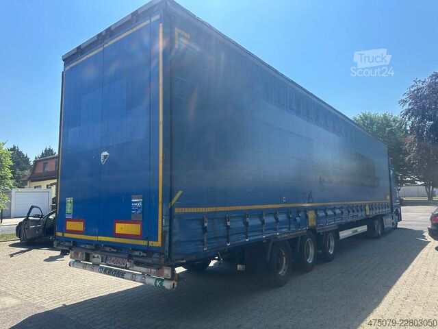 Open oplegger met zeil KRONE SD / Mega / TüV 10-26