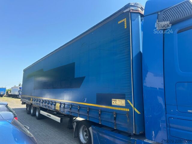 Open oplegger met zeil KRONE SD / Mega / TüV 10-26