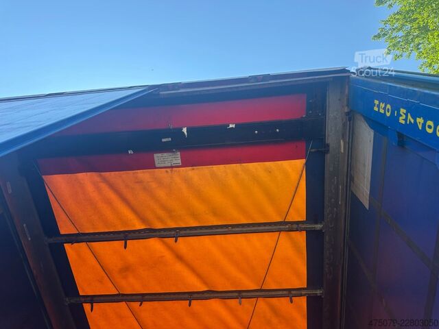 Open oplegger met zeil KRONE SD / Mega / TüV 10-26