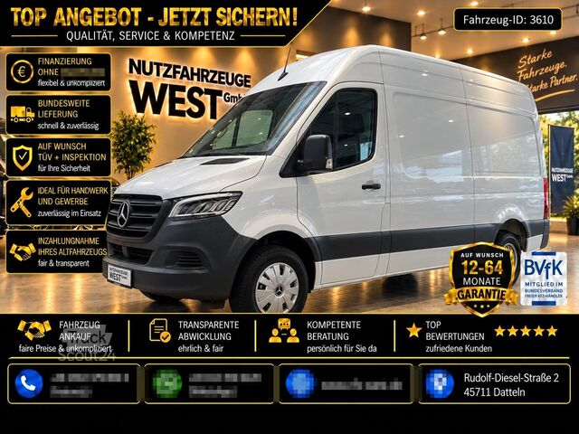 Bestelwagen met verhoogd dak MERCEDES-BENZ Sprinter 211/311 CDI*Hoch+Lang*L2-H2*Garantie