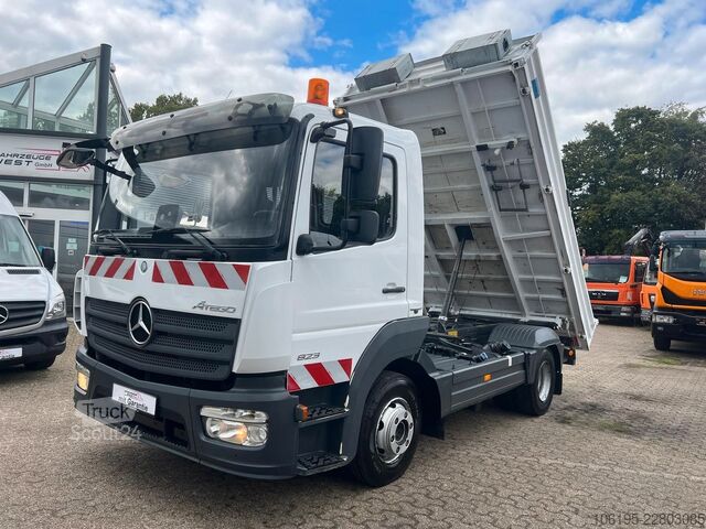 Kiepwagen bestelauto MERCEDES-BENZ Atego 823*Meiller Kipper*Klima*3-Sitzer*1.Hand*