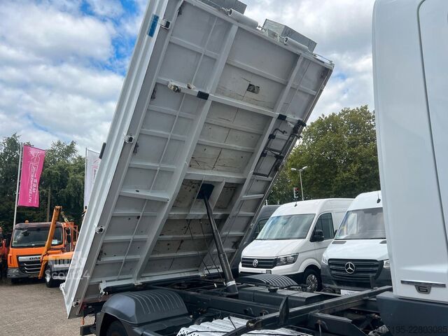 Kiepwagen bestelauto MERCEDES-BENZ Atego 823*Meiller Kipper*Klima*3-Sitzer*1.Hand*