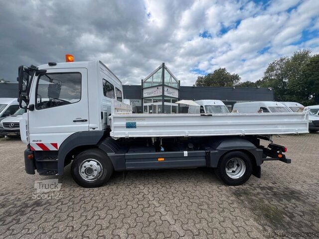 Kiepwagen bestelauto MERCEDES-BENZ Atego 823*Meiller Kipper*Klima*3-Sitzer*1.Hand*