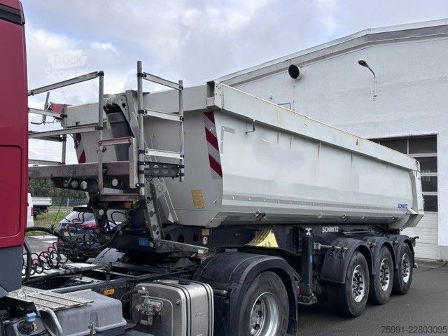 Sklápací náves SCHMITZ CARGOBULL Schmitz Stahlmuldensattel 25CBM Top gepflegt