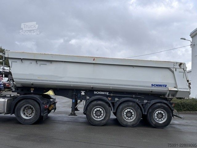 Sklápací náves SCHMITZ CARGOBULL Schmitz Stahlmuldensattel 25CBM Top gepflegt