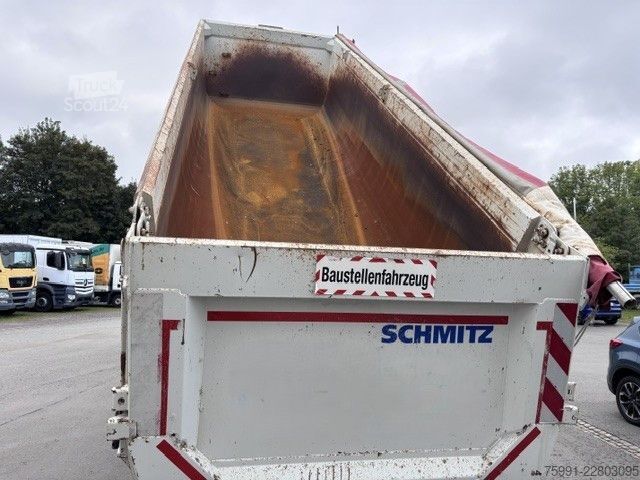 Sklápací náves SCHMITZ CARGOBULL Schmitz Stahlmuldensattel 25CBM Top gepflegt