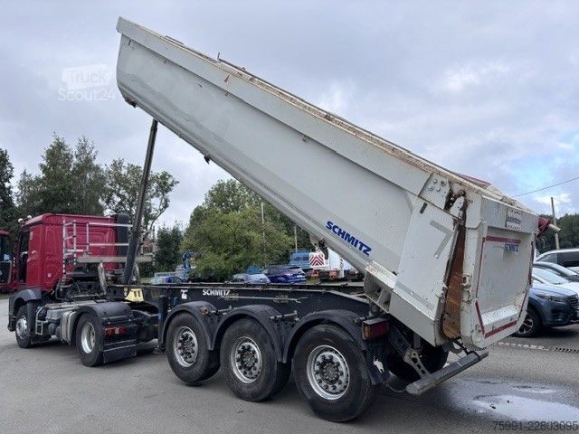 Sklápací náves SCHMITZ CARGOBULL Schmitz Stahlmuldensattel 25CBM Top gepflegt