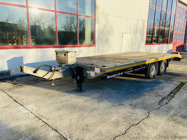 Lågbyggd trailer Möslein TTS 11 Schwebheim  Tandemtieflader