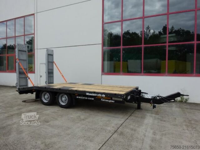 Lågbyggd trailer Möslein TTT 11-5,2P  Neuer Tandemtieflader