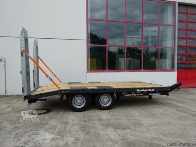 Lågbyggd trailer Möslein TTT 11-5,2P  Neuer Tandemtieflader