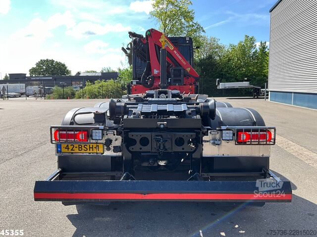 System med krogarm Mercedes-Benz Arocs 3540 8x4 Palfinger 19 Tonmeter laadkraan ...