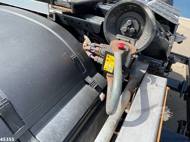 System med krogarm Mercedes-Benz Arocs 3540 8x4 Palfinger 19 Tonmeter laadkraan ...