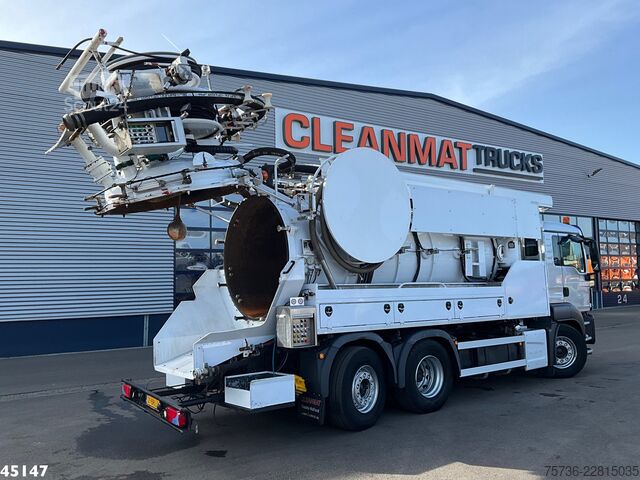 Imuajoneuvo MAN TGS 26.440 Euro 6 Kroll 11m³ Riool Combi