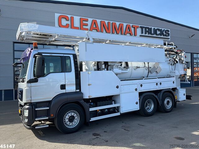Imuajoneuvo MAN TGS 26.440 Euro 6 Kroll 11m³ Riool Combi