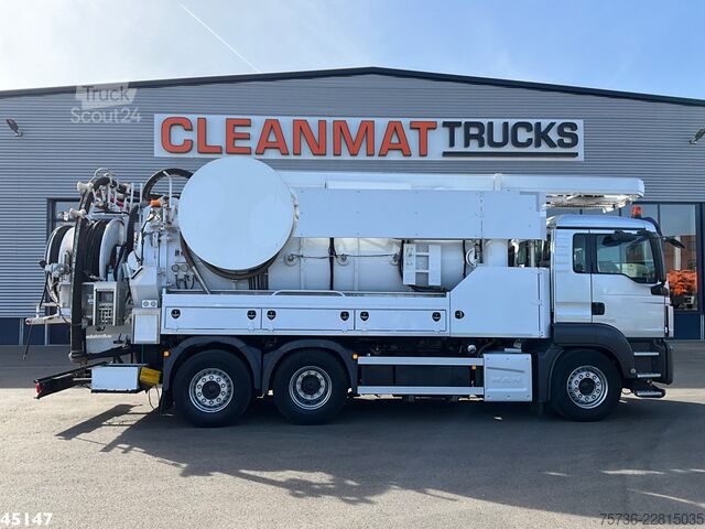 Imuajoneuvo MAN TGS 26.440 Euro 6 Kroll 11m³ Riool Combi