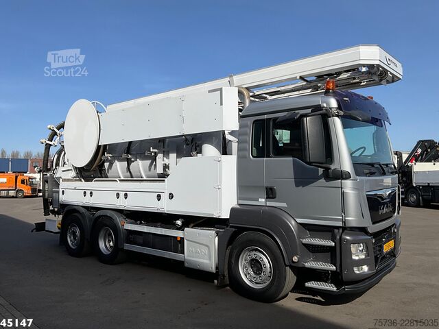 Imuajoneuvo MAN TGS 26.440 Euro 6 Kroll 11m³ Riool Combi